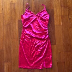 Hot Pink Bachelorette Cocktail Dress! Size Medium